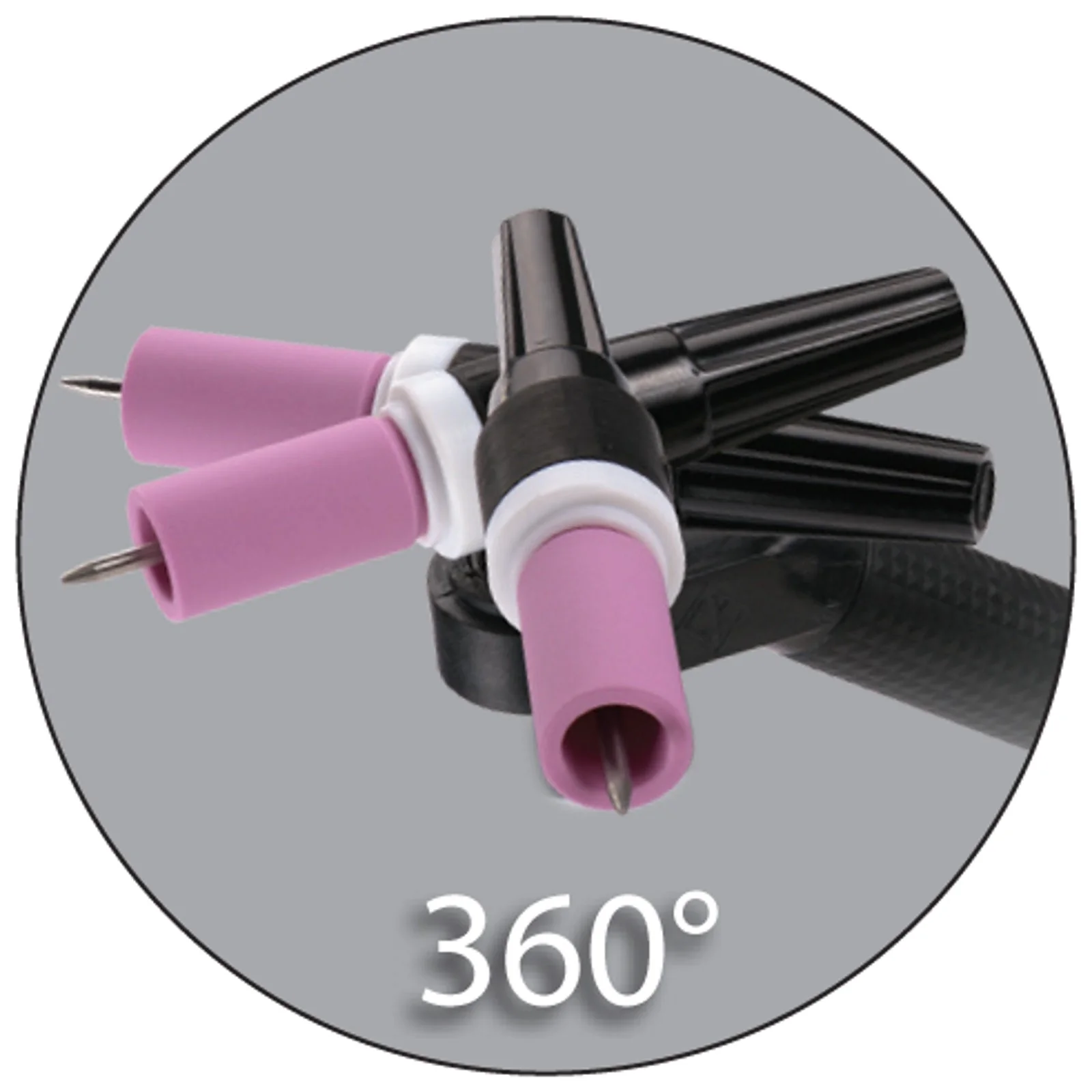 CK Worldwide 17 Series Superflex TIG Torch with Flex-Loc Head and Valve (CKFL-VSF) - Image 18