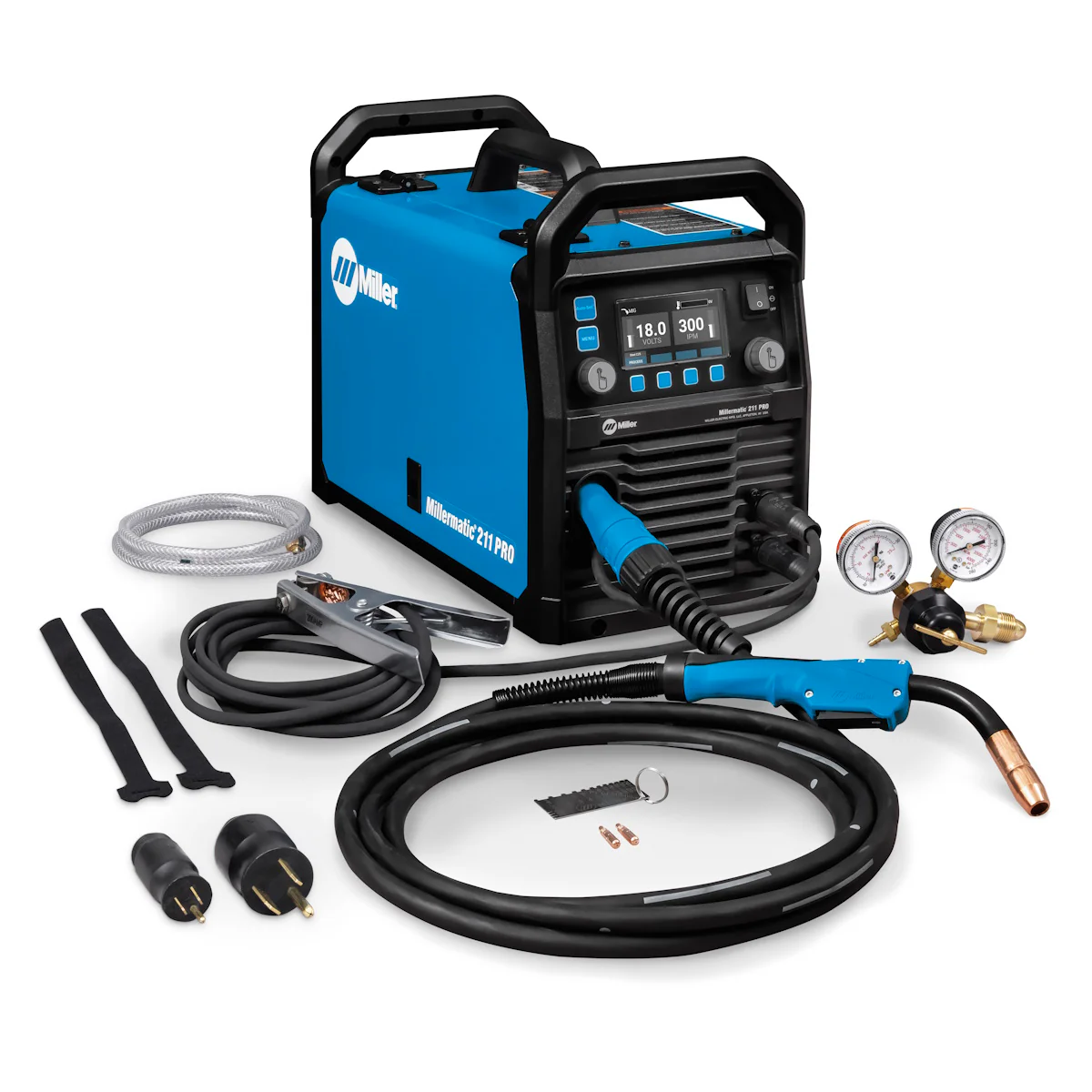 Miller Millermatic 211 PRO MIG Welder, Spoolmate 150, and Accessories (907839) - Image 6
