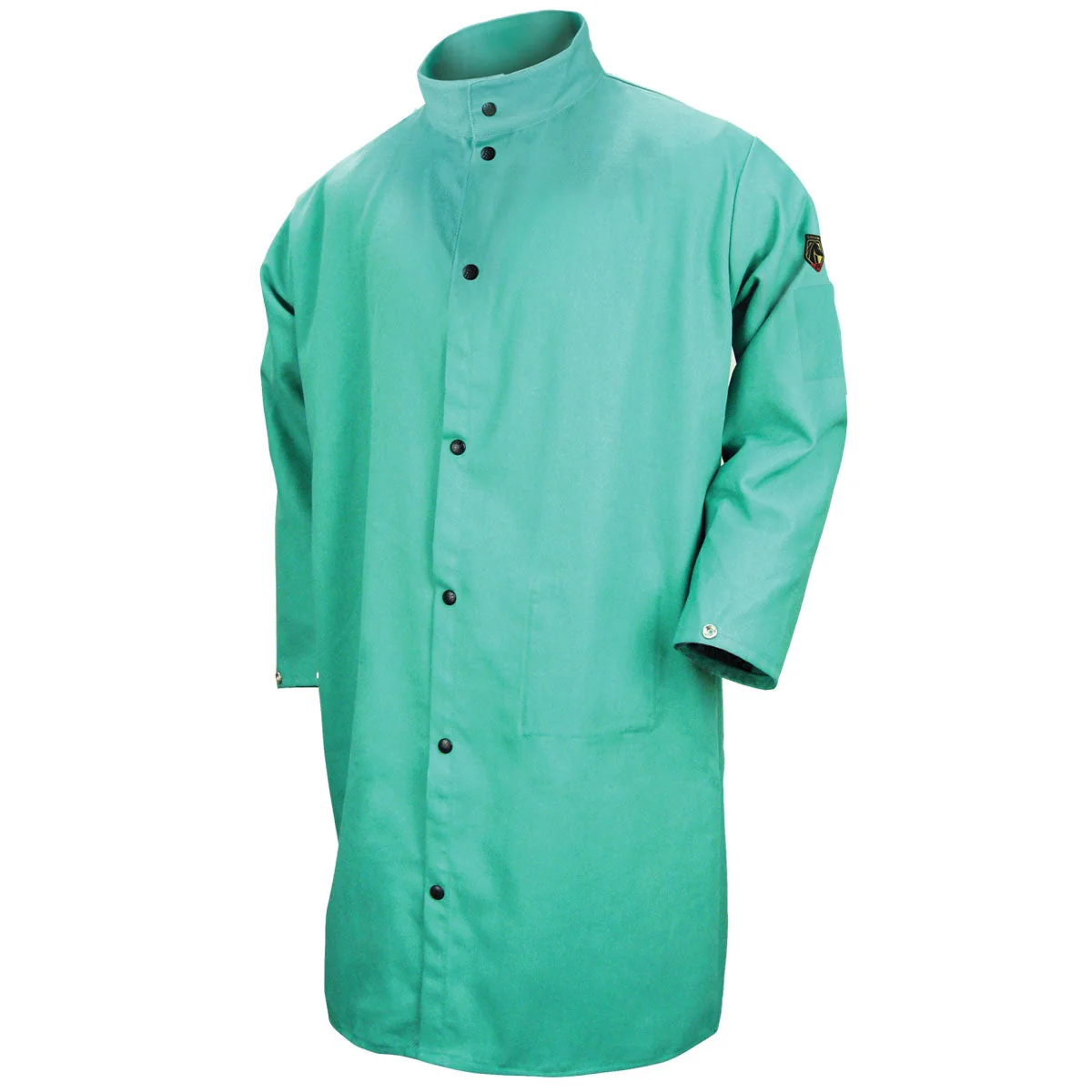 Revco Black Stallion 9oz Green FR Cotton Shop Coat (F9-42C) - Image 3